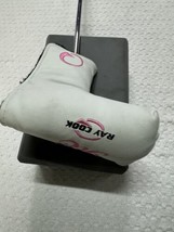 Ray Cook M-1 Right Handed Putter with White and Pink Headcover - $20.30