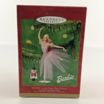 Hallmark Keepsake Ornament Barbie As Sugar Plum Princess Nutcracker Vintage 2001 - £51.71 GBP