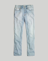 Madewell The Perfect Fit Vintage Jean Women 33 Blue Straight Distressed New - £79.60 GBP