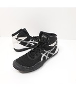 ASICS Matflex 6 Youth Wrestling Shoes Black / White Size 4.5 - $26.99