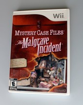 Mystery Case Files: The Malgrave Incident (Nintendo Wii, 2011) Tested & Works - $9.89