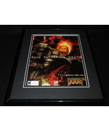 Doom 3 2004 Playstation 2 PS2 Framed 11x14 ORIGINAL Advertisement - £27.17 GBP