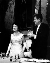 President John F. Kennedy with mother Rose at foundation dinner New 8x10 Photo - £7.04 GBP
