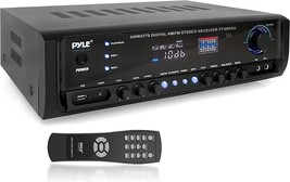 Home Audio Power Amplifier System - 300W 4 Channel Theater Power, Pyle Pt390Au - £149.29 GBP