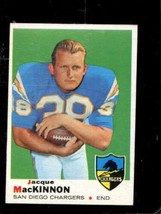 1969 Topps #202 Jacque Mackinnon Exmt Chargers *X87592 - £2.94 GBP