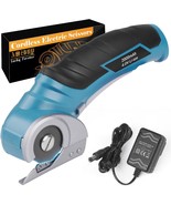 Cordless Electric Scissors Cardboard Cutter AMZBUY 4V Rotary Cutter with... - $96.41 CAD