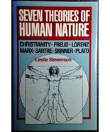 Seven Theories of Human Nature by Leslie Stevenson (1987, Hardcover) - $20.00