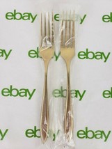 Diralyte Diragold Regal Flatware Dinner Forks Lot Of 2 - £19.73 GBP