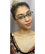 Vintage Silhouette SPX2845 6088 51mm Semi-Rimless Green Women's Eyeglass... - $49.49