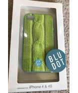 H- New iPhone 4s Case 3D Cable Knit Sweater 4S / 4 Green Craft / Sewing ... - $5.98 CAD