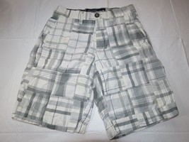 boys American Eagle Outfitters grey quilt walk shorts 26 pre-owned GUC - £12.22 GBP
