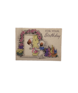 Vintage 1930s Childs Birthday Card Rust Craft Boston USA 1171 Ephemera G... - £6.99 GBP