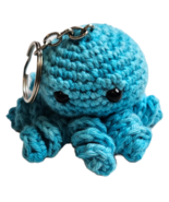 Small Octopus Keychain (Aqua) - $8.00