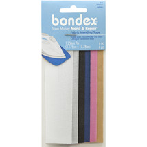Bondex Iron-On Mending Tape 7&quot;X1-1/4&quot; 6/Pkg-Multi - £5.02 GBP