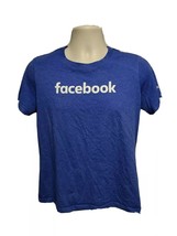 Facebook University Recruiting Womens Medium Blue TShirt - £11.73 GBP