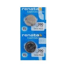 Renata 390 SR1130SW Batteries - 1.55V Silver Oxide 390 Watch Battery (10... - $5.99+