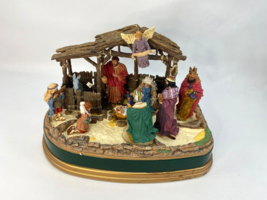 Mr. Christmas AWAY IN THE MANGER Animated Musical Nativity Scene 1998 No Adapter - $34.65