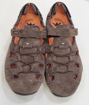 Allrounders Outdoor Hiking Mens Sandals Shoes Dark Brown Suede Size 9.5 - $34.55