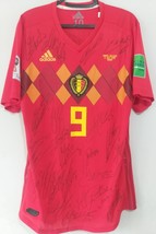 Jersey / Shirt Belgium Adidas World Cup 2018 #9 Lukaku - Autographed by ... - £934.87 GBP