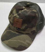 Trucker Hat Cap Clip Strap RVCA Green - $12.09