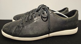 Mens Cole Haan Grand Crosscourt II Black Leather Sneakers. Size 12M. - £45.76 GBP