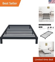 7-Inch Low Profile Twin Bed Frame - Heavy Duty Metal, No Box Spring Needed - $103.49