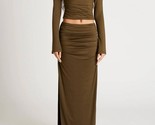 Nia Selena Skirt Olive - $42.00