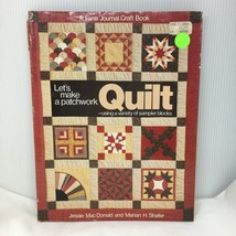 A Farm Journal Craft Book Lets Make A Patchwork Quilt Sampler Blocks - £18.33 GBP