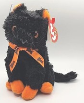 2000 Ty Beanie Baby &quot;Fraidy&quot; Halloween Cat Retired Cat BB8 - £11.73 GBP