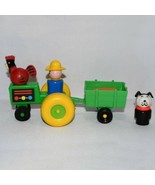 Vintage Fisher Price Little People Farm Set #2448 Complete 1121!!! - £38.93 GBP