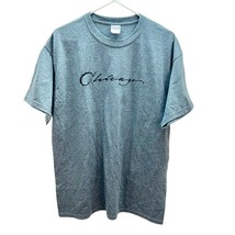 Chicago Large Dark Gray Gildan Ultra Cotton Short Sleeve T-Shirt - $9.90