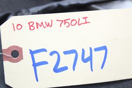 09-12 BMW 750LI Front Left Driver Side Upper Seat Cushion Cover F2747 image 12
