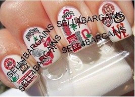 2025 Ohio State Buckeyes Promo 19 Different Designs》Salon Quality Nail D... - $363.26 MXN