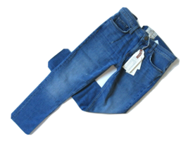 NWT Current/Elliott The Cropped Straight in Sawyer w/ Raw Hem Stretch Jeans 27 - £40.92 GBP