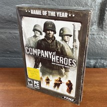 Company of Heroes 2006 PC Small Box Edition Factory Sealed NIB w Slipcover - £21.26 GBP