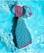 Hand Crochet Baby Mermaid Outfit, Mermaid Tail Costume Blue and Pink - $36.62
