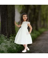 Joan Communion Dress - Dove White - $56.99