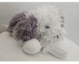 JellyCat Floofie Sheepdog White Gray Sleepy Eyes Puppy Dog Plush Stuffed... - $74.13