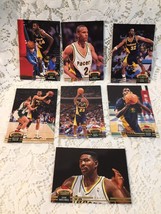 7 Topps Stadium Club Basketball Trading Cards 92-93 PACERS Sean Green &amp; More - £11.54 GBP