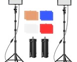 For Photo Studio Shooting, The Emart Led Video Light 11 Brightness/4 Color - $46.97