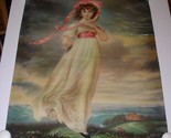 Pinkie Lawrence Lithograph No 72 Print 2633 Litho In U.S.A. Vintage 16&quot;X20&quot; - $29.99