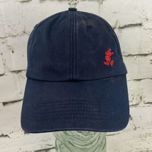 Disney Parks Ball Cap Navy Blue Mickey Mouse Strapback - £11.13 GBP