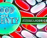 Good and Plenty Candy image Neon  Metal Sign (not real neon) - $69.25