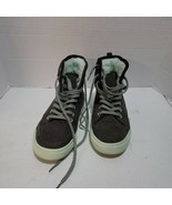 Old Navy Little Boys Olive 220/78 Size 3 Green Black Lace Up Sneaker Boots - $317.26 MXN