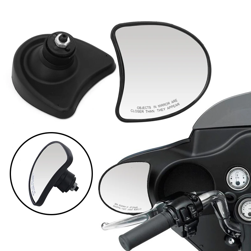 Motorcycle 10mm Rear View Side Mirror Fairing Mount  Harley Touring Stre... - £540.30 GBP