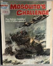 MOSQUITO&#39;S CHALLENGE (1982) UK B&amp;W Battle Picture Library comic book dig... - £11.16 GBP