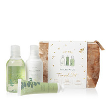 Thymes Eucalyptus Travel Set With Beauty Bag - £23.44 GBP