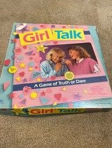 Vintage 1990 Girl Talk Second Edition Board Game NO ZIT STICKERS - £18.39 GBP