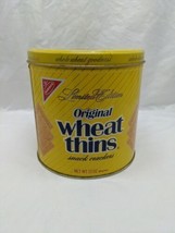 Vintage 1987 Nabisco Limited Edition Original Wheat Thins Empty Tin - $35.63
