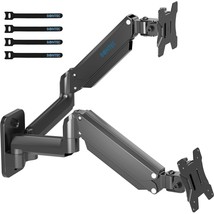 Monitor Wall Mount Bracket For 13-27&quot; Screens Up To 17.6 Lbs, Fully Adju... - £77.52 GBP